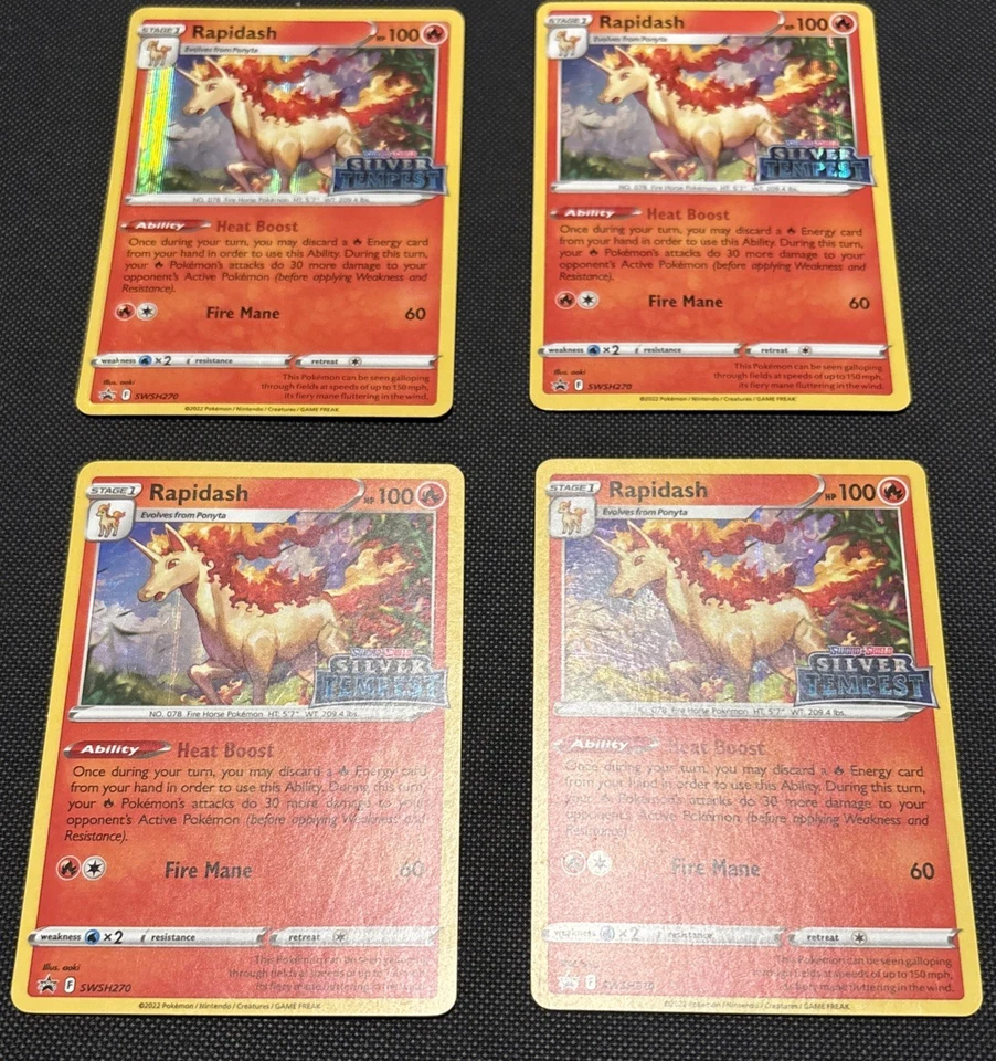 Rapidash - Prerelease SWSH270 SWSH: Sword & Shield Promo Cards Holo (4x) - Image 1 of 1