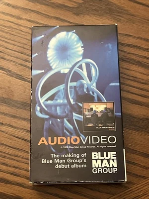 Blue Man Group The Making of the Blue Man Group's Debut Album (VHS, 2000) RARE! - Image 1 of 4