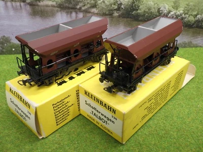 Kleinbahn 330 H0 Konvolut 2x Schotterwagen in OVP (WA) D1725 - Bild 1 von 4