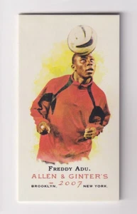 2007 Topps Allen & Ginter Mini A & G BACK #157 FREDDIE ADU DC United Soccer - Foto 1 di 2