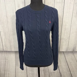 Brooks Brothers Damenpullover Medium dunkelblau Baumwolle Strick Rundhalsausschnitt - Bild 1 von 7