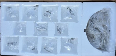 Visual Comfort Talia 5-Light Wall Sconce 18" JN2006BSL-CG Clear Glass Fixture - Image 1 of 4