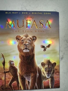 Mufasa: The Lion King (Blu-ray/DVD, 2025) NEW musical prequel family action fun - Picture 1 of 3