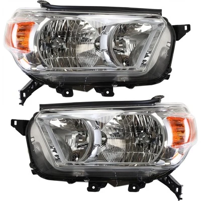 Headlight Set For 2010-2013 Toyota 4Runner Limited SR5 Model Left and Right Side - Image 1 of 4