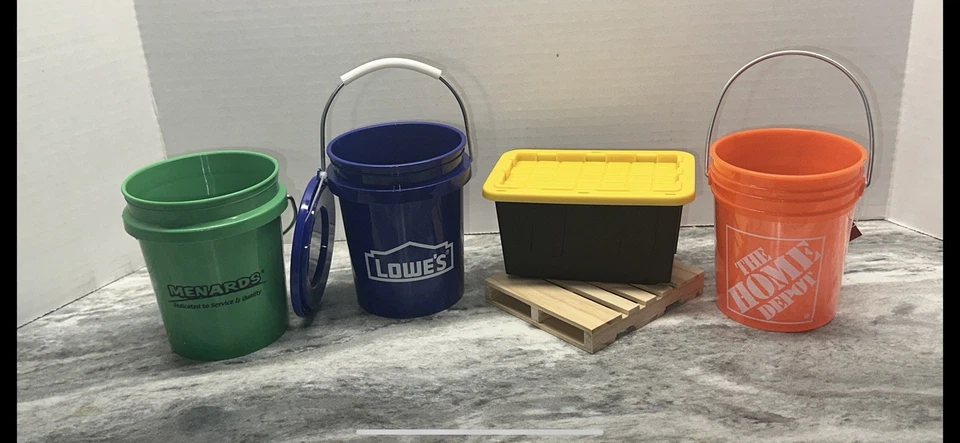 Miniature Bucket Mini Teeny Tote Lowe’s Menards Home Depot - SHIPS FAST
