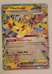 Pikachu ex 057/191 Sv08: Surging Sparks Holo - Bild 1 von 2