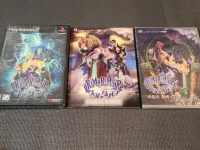 Sony PlayStation2 GrimGrimoire Game OST Guide Book Retro Korean Version for PS2 - Image 1 of 4