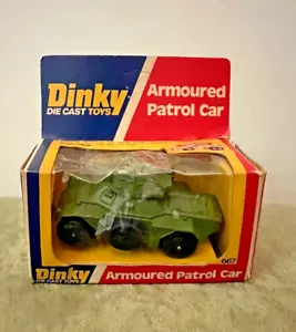 Dinky Toys Nr. 667 gepanzertes Patrouillenauto SPÄTE VERSION in OVP! - Bild 1 von 11