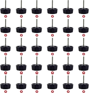5/30 Pack Screws Nuts Caps for Fishing Spinning Reels Knob Power Handle Grip - Picture 1 of 12