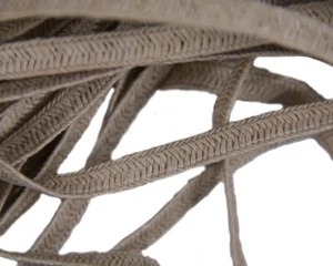 Brown Braid Trim - Woven Ribbon 9mm Millinery Hats Making Crafts Aussie Seller - Picture 1 of 2