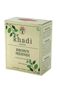 Khadi Shuddha Brown Mehendi For Natural Hair Colour, 100g - Brown (Pack of 1) FS - Picture 1 of 3