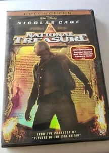 National Treasure (DVD, 2005, Full Screen) New Sealed - Picture 1 of 1