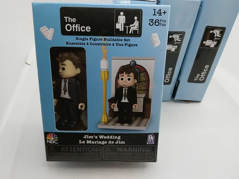 The Office Buildable Figure Construction Toy - PhatMojo Lot of 4 Cover