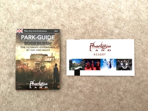 Phantasialand Themenpark Karte 2021 Rookburgh Karte und gebrauchtes Parkticket. Park Guide - Bild 1 von 5