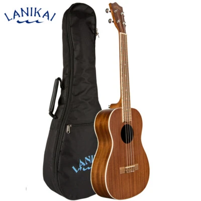 Lanikai MA-B Mahogany Series Baritone Satin Finish Ukulele with Padded Gig Bag - Image 1 of 3