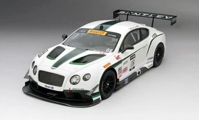 Modelo True Scale 1:18 Bentley GT3 #08 DYSON RACING 3ER LUGAR SONOMA GP 2014 Foto 1 de 2
