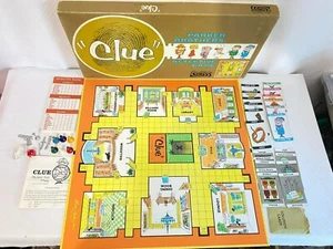 De colección. Piezas de repuesto del juego Parker Brothers CLUE 1963 de detective no completas - Imagen 1 de 7
