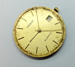 Vintage TISSOT Quartz ETA cal. 955.412 Date Watch Movement - Untested - Picture 1 of 4