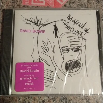 David Bowie I'm Afraid of Americans CD [SEALED] **CUT SPINE** NINE INCH NAILS - Image 1 of 2