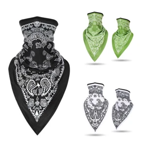 UV Protection Neck Gaiter Tube Face Mask Bandana Sports Hip Hop Cycling Scarf US - Picture 1 of 30