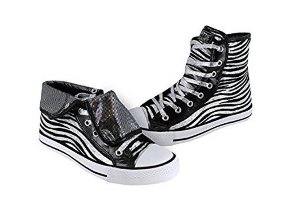 Nuevo Zapato Junior Big Kid Girl Gotta Flurt Vida Silvestre Estampado de Cebra Talla 8 Foto 1 de 1