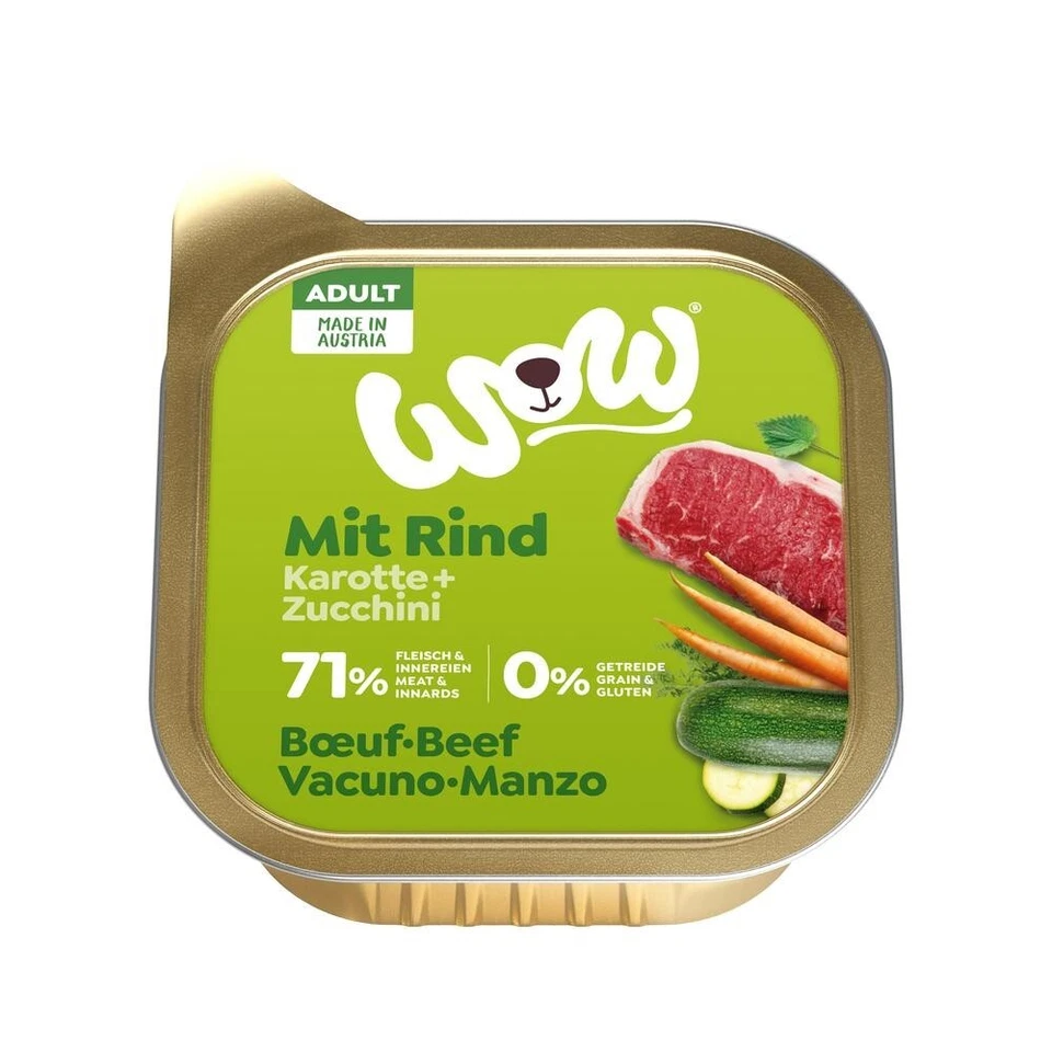 WOW Dog Rind 11 x 150g - Bild 1 von 1
