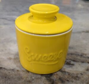 SWEESE French Style Butter Crock/Saver Yellow