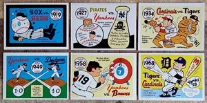 1970 Fleer Laughlin World Series (1903-1969) Blue / U Pick Cards / Mid Grade - Bild 1 von 64