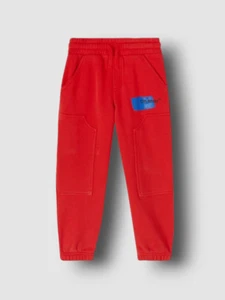 $367 Off-White Kids Boy's Red Logo Shape Carpenter Sweatpants Pants Size 10 - Picture 1 of 4