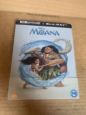 Moana (2016) Rare UK 4K UHD Blu Ray Steelbook - NEW & SEALED Disney Classic #55