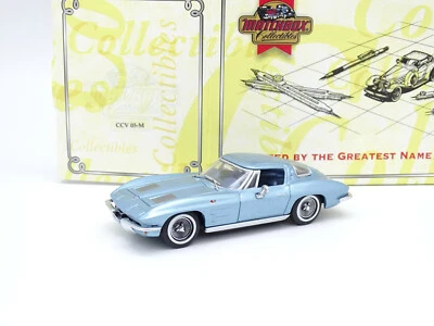 Matchbox 1/43 - Chevrolet Corvette C2 Stingray Blu 1967 - Immagine 1 di 2