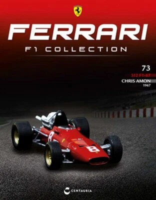 NEW IXO 1:43 F1 FERRARI 312 F1-67 - Chris Amon 1967+Magazine no Minichamps - Immagine 1 di 3