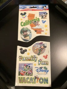 Scrapbook - Disney Stickers California - Picture 1 of 2