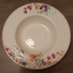 Van Well Wellco Design Suppenteller Fleurelle New China 24,2 Durchmesser - Bild 1 von 4