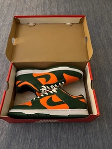 Größe 11,5 - Nike Dunk Low Miami Hurricanes - Bild 1 von 3