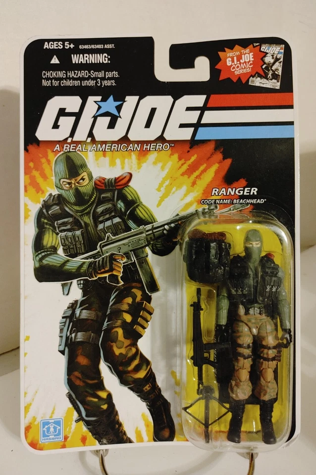 G.I. Joe 25th Anniversary Ranger Beachhead Action Figure 2007 Hasbro 63463