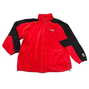Wisconsin Badgers Starter Sudadera Para Hombres XL Cremallera De Colección Roja Bolsillos con Cremallera - Imagen 1 de 8