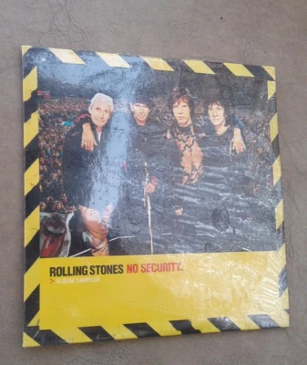 THE ROLLING STONES NO SECURITY SAMPLER PROMO SEALED CD  - Image 1 of 2