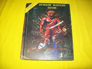 DUNGEON MASTERS GUIDE DUNGEONS & DRAGONS AD&D TSR - 1 HC HARDBACK 1ST COVER - Picture 1 of 2