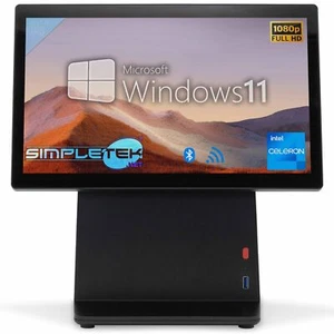 POS 14" ALL IN ONE WINDOWS 11 8GB 240GB TOUCHSCREEN PUNKT BOX EINGANG PC - Bild 1 von 8