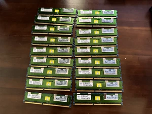 72GB DDR3 ECC Server Memory (18x4GB, HP NANYA NT4GC72B4NA1NL-CG 1333MHz) - Picture 1 of 8
