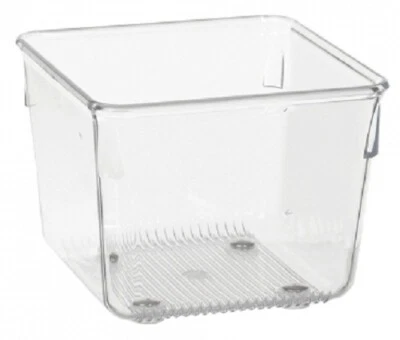 4x Interdesign LINUS MODULAR MINI DRAWER ORGANISERS 10x10x7.6mm Tall, Acrylic - Image 1 of 2
