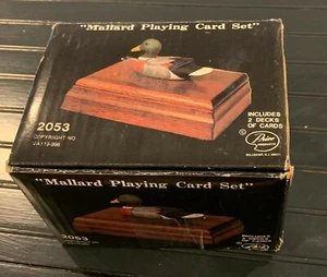 Vintage "Mallard Playing Card Set" 2-Decks Unopened ~ 1981, NEW #2053 NICE!!!!!! - Foto 1 di 6
