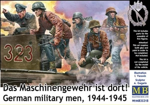 Master Box Ltd. 1:35 35218 German military men, 1944-1945. Das Maschinengewehr i - Bild 1 von 1