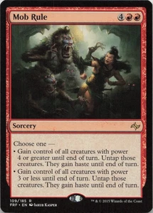 Mob Rule R Fate Reforged 109 LP-NM MTG - Picture 1 of 1