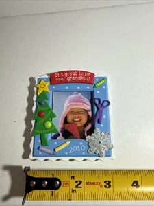 Hallmark It's Great to Be Your Grandkid Foto Ornament 2010 Andenken Neu - Bild 1 von 4
