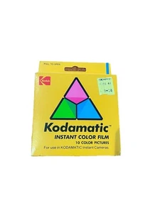 New Kodak Kodamatic Instant Color Film HS144-10 Exp 04/1983 Unopened - Picture 1 of 5