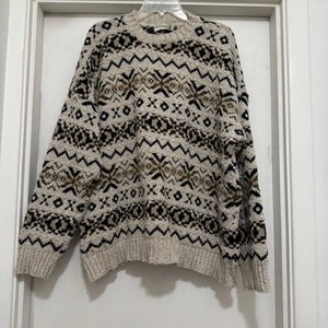 FieldMaster Vintage Heavy Knit Sweater Size 3XL Made In The USA - Picture 1 of 4