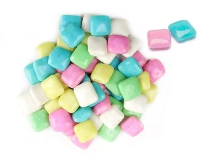 Bayside Candy Polar Mints Chiclets – Candy-Coated Mint Chewing Gum Squares - Image 1 of 3