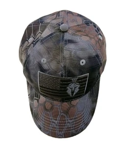 Kryptek Battlefield To Backcountry Strapback Baseball Hat Cap Snake Camo New - Picture 1 of 9